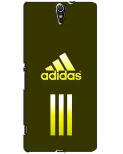 Чехол для Sony Xperia C5 Ultra (E5533, E5563, E5506, E5553) с картинкой «Оливковый градиент Adidas»
