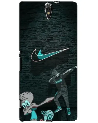 Чехол для Sony Xperia C5 Ultra (E5533, E5563, E5506, E5553) с картинкой «Спортивный арт Nike»