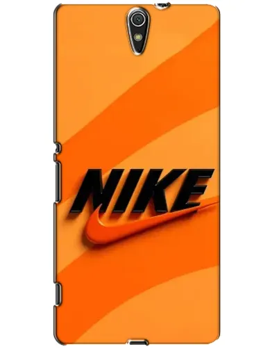 Чехол для Sony Xperia C5 Ultra (E5533, E5563, E5506, E5553) с картинкой «Оранжевый драйв Nike»