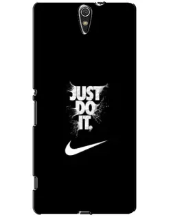 Чехол для Sony Xperia C5 Ultra (E5533, E5563, E5506, E5553) с картинкой «Текстовый принт Nike» Чехол для Sony Xperia C5 Ultra (E5533, E5563, E5506, E5553) с картинкой «Текстовый принт Nike»