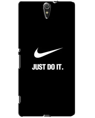 Чехол для Sony Xperia C5 Ultra (E5533, E5563, E5506, E5553) с картинкой «Классический принт Nike»