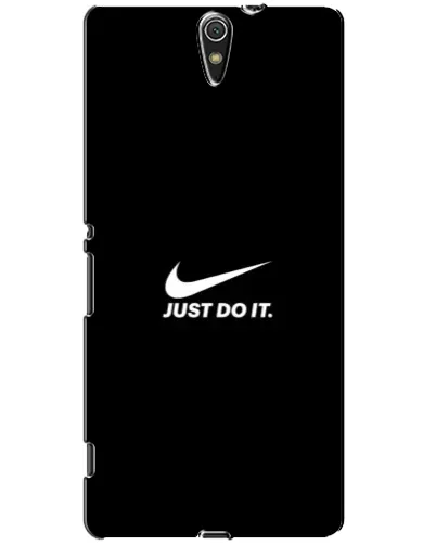 Чехол для Sony Xperia C5 Ultra (E5533, E5563, E5506, E5553) с картинкой «Минимализм от Nike»