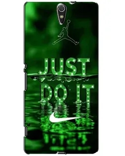 Чехол для Sony Xperia C5 Ultra (E5533, E5563, E5506, E5553) с картинкой «Зеленый неоновый Nike» Чехол для Sony Xperia C5 Ultra (E5533, E5563, E5506, E5553) с картинкой «Зеленый неоновый Nike»