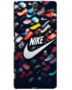 Чехол для Sony Xperia C5 Ultra (E5533, E5563, E5506, E5553) с картинкой «Коллекция кроссовок Nike» Чехол для Sony Xperia C5 Ultra (E5533, E5563, E5506, E5553) с картинкой «Коллекция кроссовок Nike»