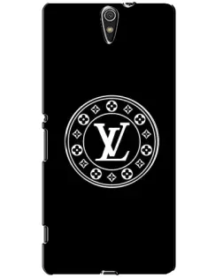 Чехол для Sony Xperia C5 Ultra (E5533, E5563, E5506, E5553) с картинкой «LV — печать стиля»