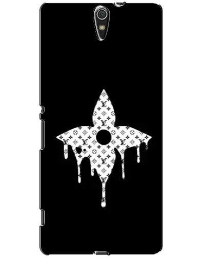 Чехол для Sony Xperia C5 Ultra (E5533, E5563, E5506, E5553) с картинкой «Цветочная монограмма» Чехол для Sony Xperia C5 Ultra (E5533, E5563, E5506, E5553) с картинкой «Цветочная монограмма»