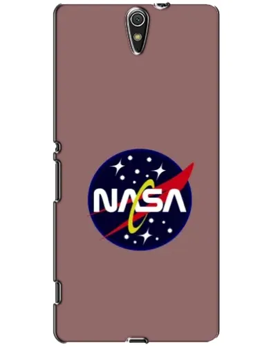 Чехол для Sony Xperia C5 Ultra (E5533, E5563, E5506, E5553) с картинкой «NASA — ретро космос»