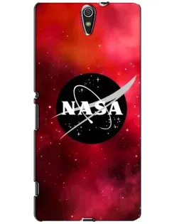 Чехол для Sony Xperia C5 Ultra (E5533, E5563, E5506, E5553) с картинкой «NASA — красная туманность»