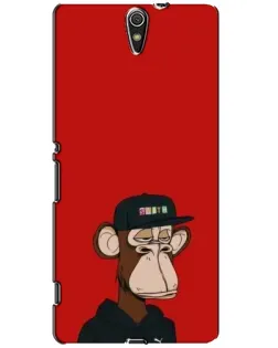 Чехол для Sony Xperia C5 Ultra (E5533, E5563, E5506, E5553) с картинкой «Bored Ape — красный фон» Чехол для Sony Xperia C5 Ultra (E5533, E5563, E5506, E5553) с картинкой «Bored Ape — красный фон»