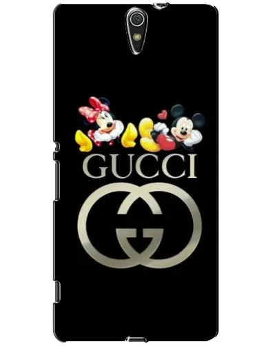 Чехол для Sony Xperia C5 Ultra (E5533, E5563, E5506, E5553) с картинкой «Gucci — герои Disney»