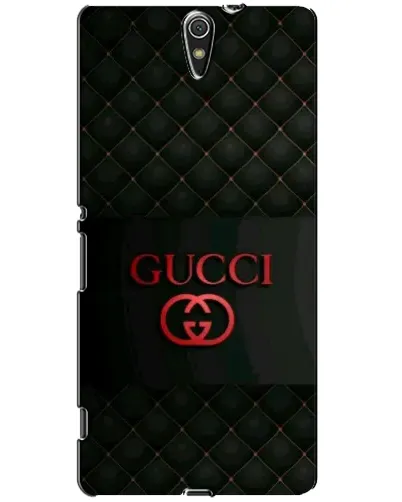 Чехол для Sony Xperia C5 Ultra (E5533, E5563, E5506, E5553) с картинкой «Gucci — стеганый черный»