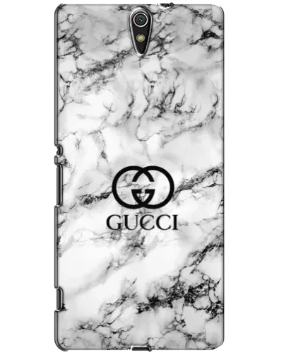 Чехол для Sony Xperia C5 Ultra (E5533, E5563, E5506, E5553) с картинкой «Gucci — мраморный шик»