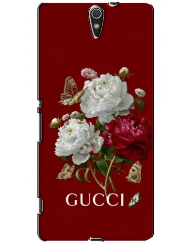 Чехол для Sony Xperia C5 Ultra (E5533, E5563, E5506, E5553) с картинкой «Gucci —  сад»