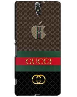 Чехол для Sony Xperia C5 Ultra (E5533, E5563, E5506, E5553) с картинкой «Gucci — брендированный десерт»