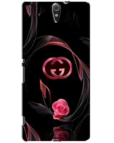 Чехол для Sony Xperia C5 Ultra (E5533, E5563, E5506, E5553) с картинкой «Gucci — неоновая роза»
