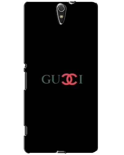 Чехол для Sony Xperia C5 Ultra (E5533, E5563, E5506, E5553) с картинкой «Gucci — красный градиент»