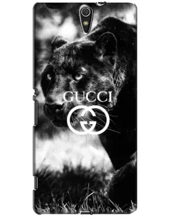 Чехол для Sony Xperia C5 Ultra (E5533, E5563, E5506, E5553) с картинкой «Gucci — дикая природа»