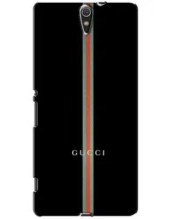 Чехол для Sony Xperia C5 Ultra (E5533, E5563, E5506, E5553) с картинкой «Gucci — строгая линия»