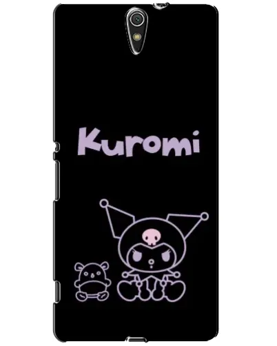 Чехол для Sony Xperia C5 Ultra (E5533, E5563, E5506, E5553) с картинкой «Kuromi — черный минимализм» Чехол для Sony Xperia C5 Ultra (E5533, E5563, E5506, E5553) с картинкой «Kuromi — черный минимализм»