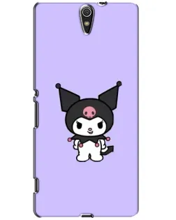 Чехол для Sony Xperia C5 Ultra (E5533, E5563, E5506, E5553) с картинкой «Kuromi — нежный фиолетовый»