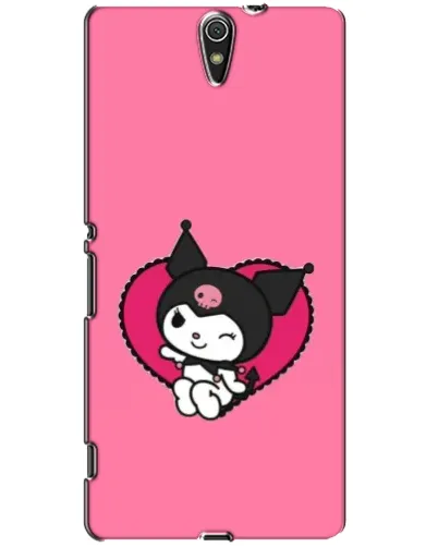 Чехол для Sony Xperia C5 Ultra (E5533, E5563, E5506, E5553) с картинкой «Kuromi — любовь в сердце» Чехол для Sony Xperia C5 Ultra (E5533, E5563, E5506, E5553) с картинкой «Kuromi — любовь в сердце»