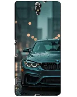 Чехол для Sony Xperia C5 Ultra (E5533, E5563, E5506, E5553) с картинкой «BMW в огнях города» Чехол для Sony Xperia C5 Ultra (E5533, E5563, E5506, E5553) с картинкой «BMW в огнях города»