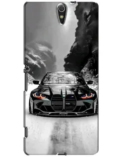 Чехол для Sony Xperia C5 Ultra (E5533, E5563, E5506, E5553) с картинкой «BMW — акварельный дрифт» Чехол для Sony Xperia C5 Ultra (E5533, E5563, E5506, E5553) с картинкой «BMW — акварельный дрифт»