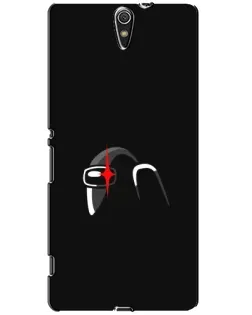 Чехол для Sony Xperia C5 Ultra (E5533, E5563, E5506, E5553) с картинкой «Among Us шлем»