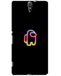 Чехол для Sony Xperia C5 Ultra (E5533, E5563, E5506, E5553) с картинкой «Among Us градиент»