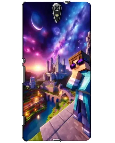 Чехол для Sony Xperia C5 Ultra (E5533, E5563, E5506, E5553) с картинкой «Стив и космос»