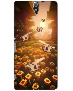 Чехол для Sony Xperia C5 Ultra (E5533, E5563, E5506, E5553) с картинкой «Поле подсолнухов»