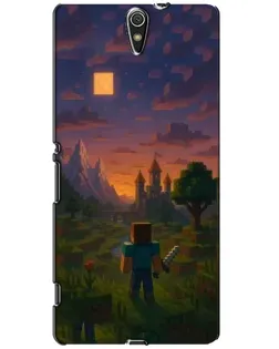 Чехол для Sony Xperia C5 Ultra (E5533, E5563, E5506, E5553) с картинкой «Стив у башни»
