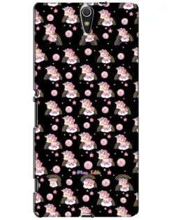 Чехол для Sony Xperia C5 Ultra (E5533, E5563, E5506, E5553) с картинкой «Magic Unicorn паттерн»
