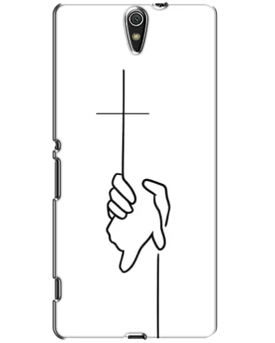 Чехол для Sony Xperia C5 Ultra (E5533, E5563, E5506, E5553) с картинкой «Рука держит»