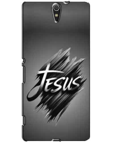 Чехол для Sony Xperia C5 Ultra (E5533, E5563, E5506, E5553) с картинкой «Надпись Jesus Graffiti»