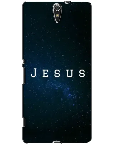 Чехол для Sony Xperia C5 Ultra (E5533, E5563, E5506, E5553) с картинкой «Звездное небо Jesus»