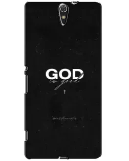 Чехол для Sony Xperia C5 Ultra (E5533, E5563, E5506, E5553) с картинкой «GOD — Бог над всем»