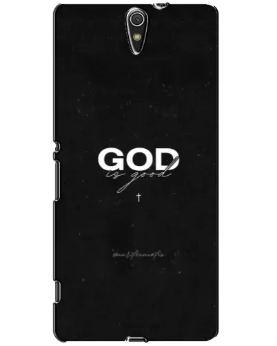 Чехол для Sony Xperia C5 Ultra (E5533, E5563, E5506, E5553) с картинкой «GOD — Бог над всем»