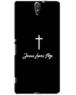 Чехол для Sony Xperia C5 Ultra (E5533, E5563, E5506, E5553) с картинкой «Иисус любит тебя»