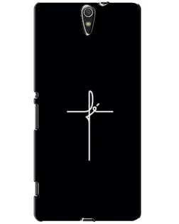 Чехол для Sony Xperia C5 Ultra (E5533, E5563, E5506, E5553) с картинкой «Тонкий крест»