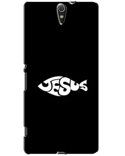 Чехол для Sony Xperia C5 Ultra (E5533, E5563, E5506, E5553) с картинкой «Рыба Jesus»