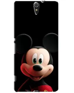 Чехол для Sony Xperia C5 Ultra (E5533, E5563, E5506, E5553) с картинкой «Улыбающийся Микки Маус»