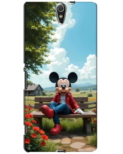 Чехол для Sony Xperia C5 Ultra (E5533, E5563, E5506, E5553) с картинкой «Микки на скамейке» Чехол для Sony Xperia C5 Ultra (E5533, E5563, E5506, E5553) с картинкой «Микки на скамейке»