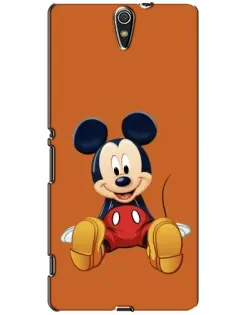 Чехол для Sony Xperia C5 Ultra (E5533, E5563, E5506, E5553) с картинкой «Микки отдыхает»