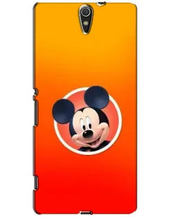 Чехол для Sony Xperia C5 Ultra (E5533, E5563, E5506, E5553) с картинкой «Mickey в круге»