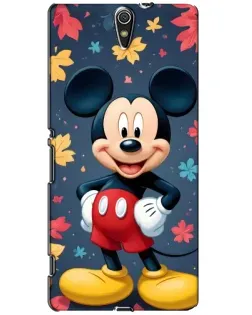 Чехол для Sony Xperia C5 Ultra (E5533, E5563, E5506, E5553) с картинкой «Осенний Mickey Mouse»