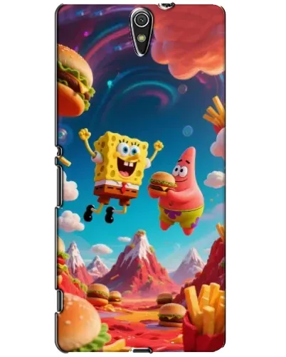 Чехол для Sony Xperia C5 Ultra (E5533, E5563, E5506, E5553) с картинкой «Космический фастфуд» Чехол для Sony Xperia C5 Ultra (E5533, E5563, E5506, E5553) с картинкой «Космический фастфуд»
