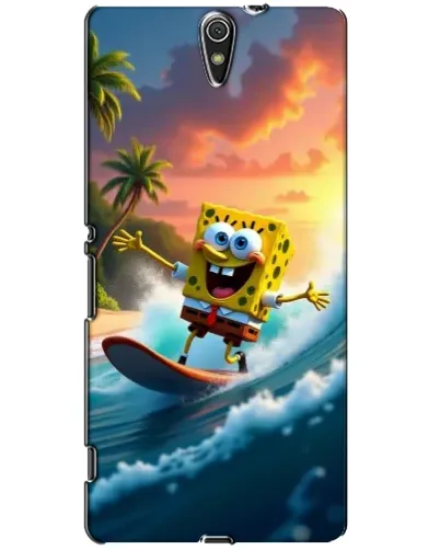 Чехол для Sony Xperia C5 Ultra (E5533, E5563, E5506, E5553) с картинкой «Губка Боб серфингист» Чехол для Sony Xperia C5 Ultra (E5533, E5563, E5506, E5553) с картинкой «Губка Боб серфингист»