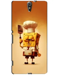 Чехол для Sony Xperia C5 Ultra (E5533, E5563, E5506, E5553) с картинкой «Губка Боб повар»
