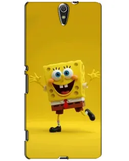 Чехол для Sony Xperia C5 Ultra (E5533, E5563, E5506, E5553) с картинкой «Позитивный Губка Боб»